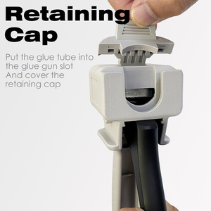 Pistola Dispensadora Manual de 30cc 55cc, Pistola de Pegamento Ergonómica, Herramienta Aplicadora de Adhesivo para Uso Industrial - Product Image 4