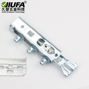 Jiufa Hidden <b>Cabinet</b> Hanging Bracket 80mm Cold Rolled Steel Heavy Duty <b>Kitchen</b> <b>Wall</b> <b>Mount</b> Hardware - Product Image 3