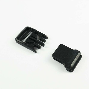 Hebillas de plástico de liberación lateral de 20 mm, negras, duraderas, para bolsos y cinturones - Product Image 2