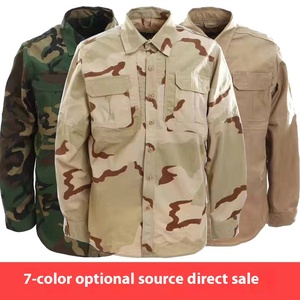 Primavera autunno tattico uniforme traspirante Camouflage a maniche lunghe camicia Multi-patta pantaloni <span class=keywords><strong>da</strong></span> <span class=keywords><strong>lavoro</strong></span> OEM <span class=keywords><strong>abbigliamento</strong></span> - Product Image 2