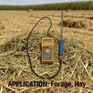 <span class=keywords><strong>Humidimètre</strong></span> portable SKZ111D pour foin, papier, paille <span class=keywords><strong>de</strong></span> riz, résistant à la corrosion, avec écran LCD, pour l'industrie agricole - Product Image 2