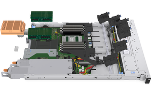 PowerEdge R6515 เป็นเซิร์ฟเวอร์แบบแร็คขนาด 1U ที่มีซ็อกเก็ตเดี่ยว รองรับการใช้งานกับโปรเซสเซอร์ - Product Image 2