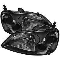Ensemble de phares halogènes pour Honda Civic 2001 2002 2003, lampe avant OE 33101-S5A-A01 33151-S5A-A01