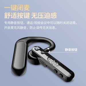 Auricular Bluetooth de un Solo Oído, Tipo Colgante, con Cancelación de Ruido, Carga Tipo C 6.0, con Carga Inversa - Product Image 4