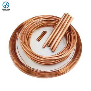 Tuyau en <span class=keywords><strong>cuivre</strong></span> AC de haute qualité 1/2 "3/4" de diamètre C10100 C10200 C11000 Tubes en <span class=keywords><strong>cuivre</strong></span> - Product Image 2