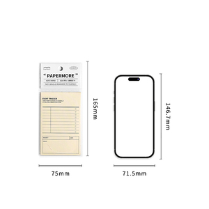 Tarjetas de notas plegables personalizadas, planificador decorativo de lista de tareas con imanes, MOQ pequeño para oficina escolar y regalos - Product Image 6