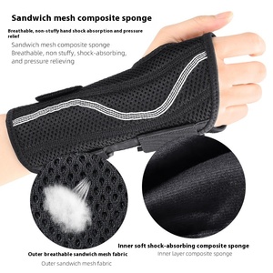Adjustable Pressurized Wrist Support Brace Double-Sided <strong>Splint</strong> for Splinted Wrist Fixed Wrist Wrap for Palm Protective Gear - Product Image 5
