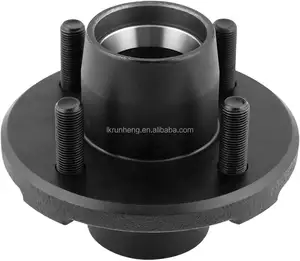 2200Lbs 4*4.00 Black Trailer Wheel Hub Trailer Axles And Parts Trailer Idler Hub Axle