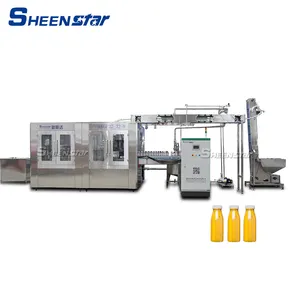 Bottle Packaging Machinery 15000 Bph Juice Bottle Filling And Packing Machine Fruit Juice Machine