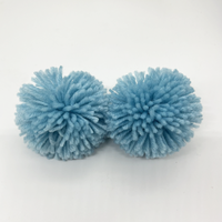 Pompons en Laine Colorés en Gros, Boules Moelleuses pour Bricolage, Accessoires pour Chapeaux, Sacs, Vêtements, Décoration de Fête et de Maison