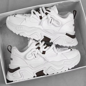 Zapatos de Invierno para Hombre 2026, Nuevas Zapatillas Deportivas con Cordones, Modernas, Versátiles, con Tacón Oculto, Casuales, de PU, con Plataforma - Product Image 2