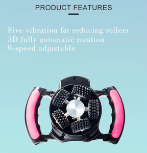 Masseur vibrant portatif mini, brûleur de graisse, lifting des fesses, sculpteur corporel, masseur anti-cellulite, machine amincissante - Product Image 4