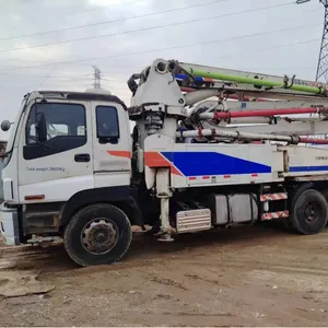 Camion pompe à béton diesel Zoomlion d'occasion 2012 avec flèche de 38 m, doté de composants essentiels : moteur et alternateur - Product Image 3