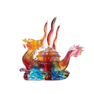 High Design Crystal Glass Ornaments Christmas Crafts Art Glass
