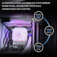 Nouveau refroidisseur d'unité centrale Thermalright Aqua Elite 360 White V3 à eau pour AMD Intel