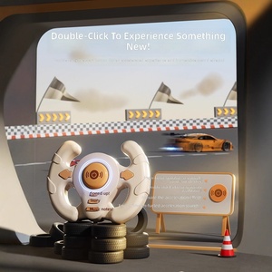 Jeu <span class=keywords><strong>de</strong></span> <span class=keywords><strong>course</strong></span> éducatif avec volant pour enfants, machine <span class=keywords><strong>de</strong></span> jeu d'aventure, jouet pour développer la coordination œil-main et la motricité, <span class=keywords><strong>cadeau</strong></span> - Product Image 4