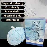 Boules de spa bleues de qualité supérieure pour services de spa et sources chaudes, nettoyage de l'eau, choix confortable et sain pour les baignoires