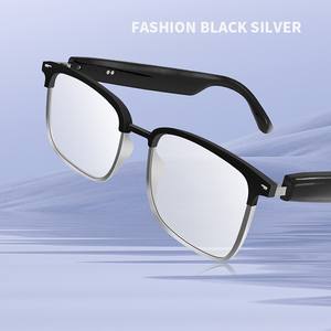 安い子供用スマートグラス ブルーライトカット 目の保護 ワイヤレスオーディオ オンライン授業学習補助具 耐久性のあるおもちゃ - Product Image 1