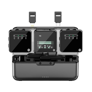 Winbridge One-for-Two 2.4G draadloos lavalier microfoonsysteem met type-C connector en omnidirectioneel patroon - Product Image 3