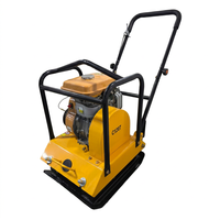 Compacteur à plaque vibrante 150 kg, moteur à essence, compacteur à plaque avant, moteur Honda pour la construction, la pose de pavés et de dalles