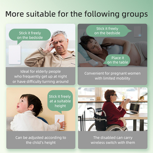 Rf433 không dây điều khiển từ xa chuyển đổi ánh sáng Kit 600ft phạm vi IP66 LED Đèn Trần 10A Receiver chuyển 275V Max không có Hub yêu cầu - Product Image 4