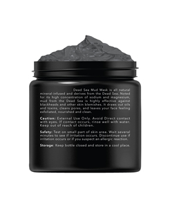 Máscara de Lama do Mar Morto Bliw Private Label Herbal para Limpeza Profunda, Hidratação, Anti-Acne, Minimização de Poros e Remoção de Cravos para Rosto e Corpo - Product Image 3