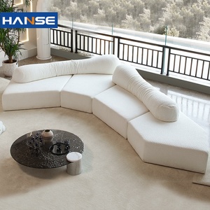 Modular cắt ghế sofa sofa sofa lớn ghế phòng khách đồ nội thất nhung vải sofa Set - Product Image 1