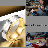 Bague de Fiançailles Unisexe en Acier Inoxydable « Forever Love » avec Pierre Cœur en Quartz Certifiée par un tiers – Alliance Tendance pour Mariage