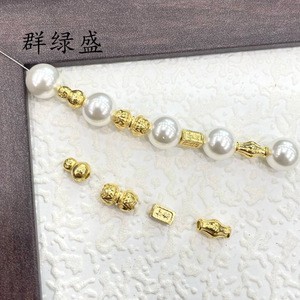ลูกปัดเงินแท้ Qunlvsheng S925 รูปทรงน้ำเต้า สำหรับทำสร้อยข้อมือ สร้อยคอ DIY อุปกรณ์ทำเครื่องประดับ - Product Image 3
