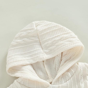 Children's <strong>Knitted</strong> <strong>Sweater</strong> Pullover Fall Kids Girls Solid Color Clothes Set Infant Warm Knitwear Jumper - Product Image 4