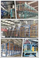 Professionele automatische EPS schuim fruit-, groente- en visdoos maakmachine, productielijn voor piepschuim dozen, hoge productiviteit