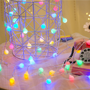 Guirlande lumineuse LED à piles Petite boule de fée pour camping tente chambre à coucher - Product Image 6