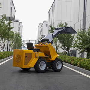 Hochwertiger Mini-Kompakt lader mit neuem Design Furchen öffner Rad Typ Frontlader 1-5 Tonnen Lade kapazität Motor - Product Image 2