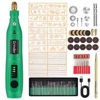 Mini meuleuse rotative sans fil USB charge contrôle de la vitesse meulage et polissage Machine bijoux sculpture manucure outil 508