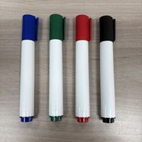 Marqueurs pour tableau blanc avec logo personnalisé, encre 4 couleurs, adaptés aux écoles et aux enfants