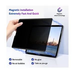 Magnetic Privacy Displays chutz folie für iPad Pro 12,9 Zoll 2018 2020 2021 2022, abnehmbarer Anti-Blaulicht-Blend-Spion-Privat filter