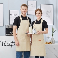 Tablier de cuisine professionnel pour hôtel, restaurant, personnel de service hôtelier