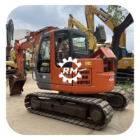 Excavatrice sur chenilles HITACHI ZX75US d'occasion, 7,5 tonnes, pour projets d'infrastructure, ZX80 ZX85US ZX70, transpalet sur chenilles à vendre