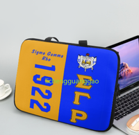 Promotion d'usine : Sac d'ordinateur portable multi-tailles à bas prix, idéal pour le bureau, fournitures de bureau, thème de sororité personnalisé
