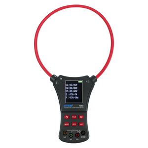 เครื่องวัดกำลังไฟฟ้าแบบหนีบยืดหยุ่นได้ รุ่น ETCR7350 สำหรับวัดกระแสไฟฟ้ารั่ว แรงดันไฟฟ้ากระแสตรง แรงดันไฟฟ้ากระแสสลับ กระแสไฟฟ้าสามเฟส ความถี่  พร้อมช่วงการวัด 0.0A ~ 6000A 600V - Product Image 2