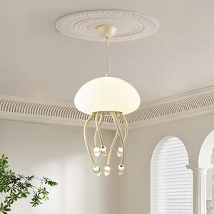 Luxury-Inspired Designer Jellyfish Pendant Lamp Middle-Sized Table Floor Bedroom <b>Lighting</b> Fixtures for Living Room <b>Dining</b> Room - Product Image 4
