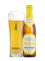 Bière artisanale de la Forêt-Noire primée, fabriquée en Allemagne, Waldhaus Natur Radler, alcool 0,5%, IBU 10, bouteille en verre de 330 ml