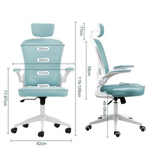 Brazil Tốt Nhất Bán Máy Tính Ergonomic Cao Cấp Thoải Mái Lưới Vải Trung Quốc Giá Rẻ Màu Xanh Lá Cây Sang Trọng Văn Phòng Điều Hành Ông Chủ Ghế - Product Image 2