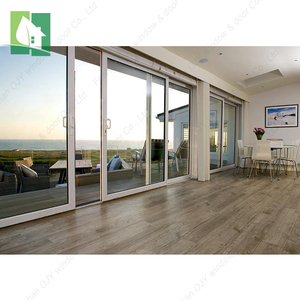 Red de pantalla de puerta de vidrio de plástico UPVC de vinilo blanco de diseño industrial <span class=keywords><strong>para</strong></span> uso en supermercados puerta Interior corredera de balcón caliente - Product Image 4