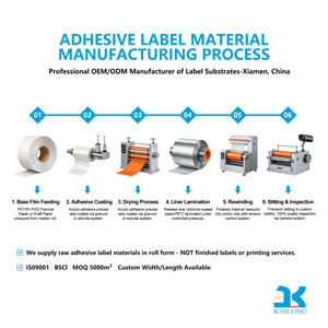 Etiquetas de Papel Térmico Sensibles a la Presión de Vinilo Termofusible de Tamaño Personalizado para Supermercados, Pesaje de Alimentos Congelados, Embalaje en Frío - Product Image 4