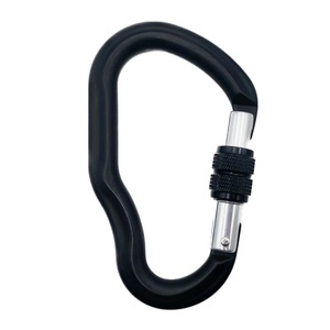 CLIWIZ 25KN Gancho de presión de escalada de aluminio redondo con cerradura en forma de D de alta resistencia SGM7117 - Product Image 4