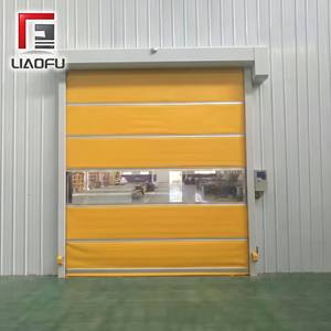<span class=keywords><strong>Porte</strong></span> rapide industrielle <span class=keywords><strong>en</strong></span> PVC pour quai <span class=keywords><strong>de</strong></span> chargement d'entrepôt, robuste, à moteur automatique, vente <span class=keywords><strong>en</strong></span> gros - Product Image 5