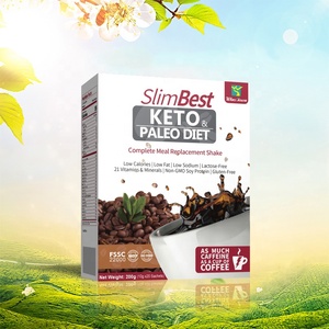 Etiqueta privada Best Keto Milk Shake Coffee Slim For Weight Reemplazo de comida completa - Product Image 2