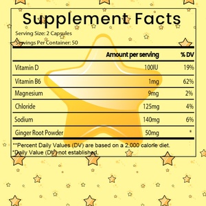 Cápsulas de Electrolitos OEM ODM, Reducen los Calambres Musculares, Aumentan la Energía y la Resistencia, Suplemento Energético Diario, Suplemento para la Salud - Product Image 2
