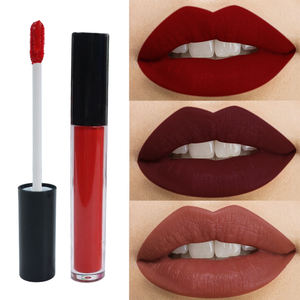 ODM OEM Venta al por mayor de lujo Maquillaje Orgánico Impermeable Terciopelo Lápiz labial Vegano Etiqueta Privada Mate Líquido Lápiz labial - Product Image 3